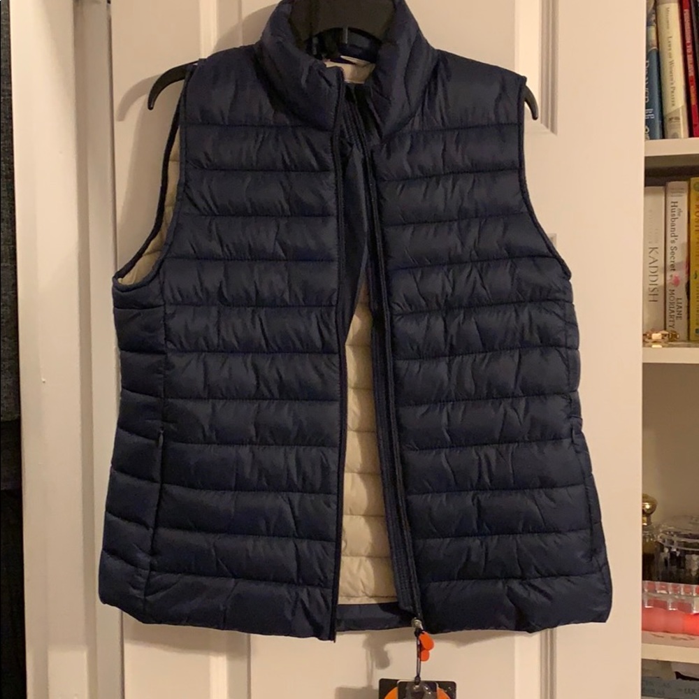 Save The Duck Navy Vest, Size 4 (XL) NWT!